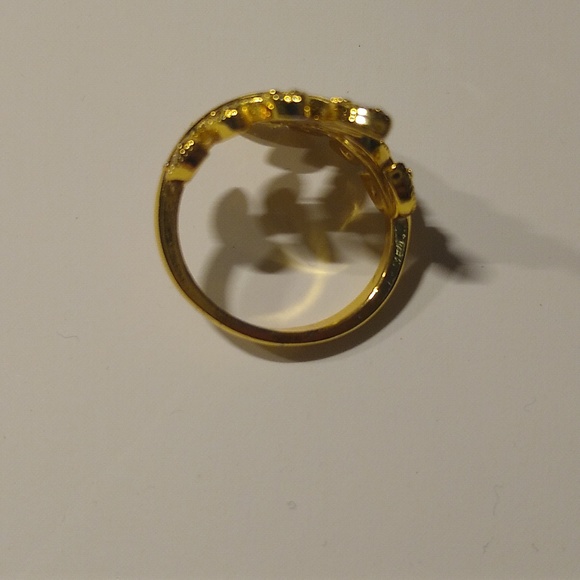Gold-plated Leaf ring - Picture 5 of 5